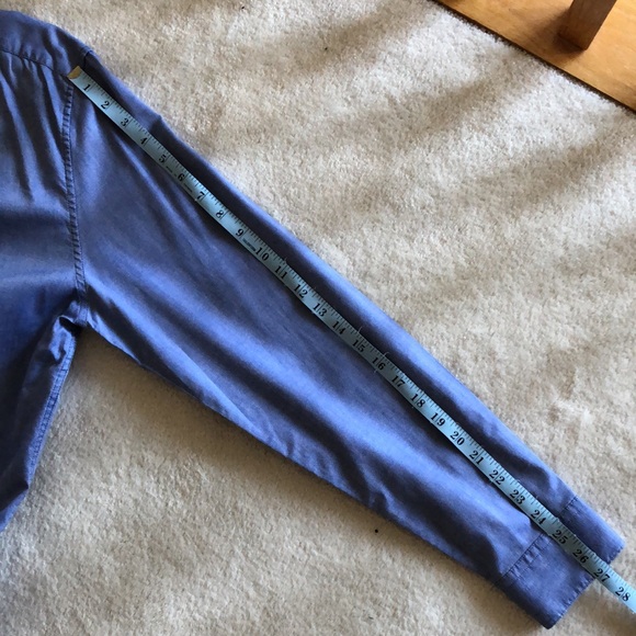 Barney Cool blue chambray shirt with B monogram - Picture 8 of 10